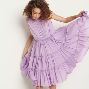 Anthropologie Samant Chauhan Lola Tiered Tunic Dress